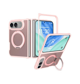 iPhone 18 Fold | iPhone Fold - DeLX™ MagSafe Cover M. Stander - Lyserød - DELUXECOVERS.DK