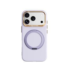 iPhone 18 Pro Max | iPhone 18 Pro Max - ABEEL™ AirStand Cover m. MagSafe Ring - Lilla - DELUXECOVERS.DK