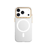 iPhone 17 Pro - ABEEL™ Frosted MagSafe Cover - Hvid