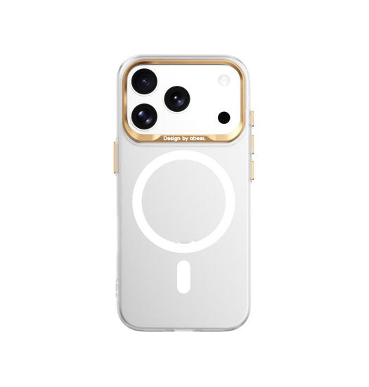 iPhone 17 Pro - ABEEL™ Frosted MagSafe Cover - Hvid