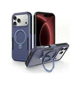 iPhone 18 Pro | iPhone 18 Pro - REALIKE™ Pro stöttåligt skal med MagSafe - Blå - DELUXECOVERS.SE