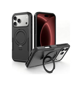 iPhone 18 Pro | iPhone 18 Pro - REALIKE™ Pro stöttåligt skal med MagSafe - Svart - DELUXECOVERS.SE