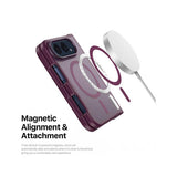 iPhone Duo - DUX DUCIS™ MagSafe Silikone Cover - Bordeaux