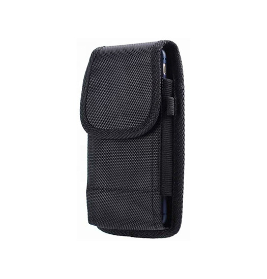Samsung Galaxy A04s | Samsung Galaxy A04s - SafeOne™ Nylon Bæltetaske / Etui - Sort - DELUXECOVERS.DK