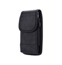 Oneplus løbeudstyr | OnePlus Nord - SafeOne™ Nylon Bæltetaske / Etui - Sort - DELUXECOVERS.DK