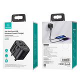 Rejse Adapter | Smart Rejse Adapter til 200+ lande - USAMS™ - DELUXECOVERS.DK