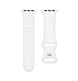 Apple Watch 38-42mm | Apple Watch (38/40/SE/41/42mm) - Luna™ Dame Silikonerem - Cloud White - DELUXECOVERS.DK