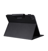 iPad Air 6 11" 2024 | iPad Air 11" (2024/2025/2026) - Verona™ Multietui Ægte Læder Cover - Sort - DELUXECOVERS.DK