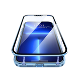 iPhone 14 Max | iPhone 14 Plus - MagGuard™ 360 Magnetisk Cover M. Hærdet glas - Sort - DELUXECOVERS.DK