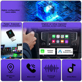 CarPlay Adapter | Trådløs CarPlay/Android Auto USB-adapter Plug & Play – OEM-knapstyring - DELUXECOVERS.DK