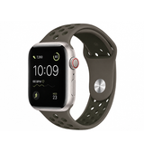 Apple Watch 38-42mm | Apple Watch (38/40/SE/41/42mm) - 4Run™ Silikone Løbe Sportsrem - Mørkegrå - DELUXECOVERS.DK