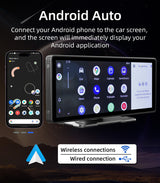 Carplay Skærm | 10,26" Multimedia - Trådløs CarPlay / Android Auto – Touchskærm - DELUXECOVERS.DK