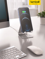 Mobil Stander | Lamicall™ Justerbar Holder til Smartphone - Aluminium - DELUXECOVERS.DK