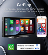 Carplay Skærm | 10,26" Multimedia - Trådløs CarPlay / Android Auto – Touchskærm - DELUXECOVERS.DK