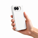 iPhone Duo - Silikone Cover - Hvid