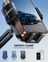 Mobilholder | Mobilholder til Kopholder - Justerbar Bilholder (4-7”) Lamicall™ - DELUXECOVERS.DK