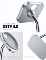 3-i-1 & Multi-Ladestationer | Lamicall™ Justerbar Mobilholder til Skrivebord - MagSafe-kompatibel - DELUXECOVERS.DK