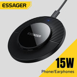 Trådløs oplader | Hurtig Trådløs Oplader til iPhone - MagSafe Kompatibel - 15W - ESSAGER™ - DELUXECOVERS.DK