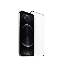 iPhone Beskyttelsesglas | iPhone 12 - DeLX™ 3D Skærmbeskyttelse (Hærdet glas) - DELUXECOVERS.DK