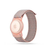 Airtag | Apple AirTag 1/2 Armbånd i Nylon – til Børn/Voksne – Pink - DELUXECOVERS.DK