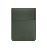 iPad 10.9" (2022) | iPad 11" (2025) / iPad 10.9" (2022) - BUBM Vertigo Læder Sleeve - Mørkegrøn - DELUXECOVERS.DK