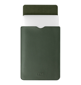 iPad Air 4/5 | iPad Air 4/5 (2020/2022) - BUBM Vertigo Læder Sleeve - Mørkegrøn - DELUXECOVERS.DK