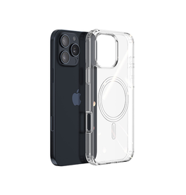 iPhone 16 Pro Max | iPhone 16 Pro Max - DUX DUCIS™ Magnet Cover M. MagSafe - Gennemsigtig - DELUXECOVERS.DK