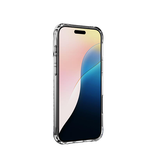 iPhone 17 Pro Max | iPhone 17 Pro Max- DeLX™ Silikone Cover Med Kortholder - Gennemsigtig - DELUXECOVERS.DK
