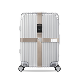 Baggagerem | Premium Bagagerem (kuffertrem) med kodelås – Khaki – Travel-tech™ - DELUXECOVERS.DK