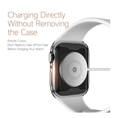 Apple Watch Cover | Apple Watch (38/40/42/44mm) - DeLX™ 360° M-Plating Cover - Sort - DELUXECOVERS.DK