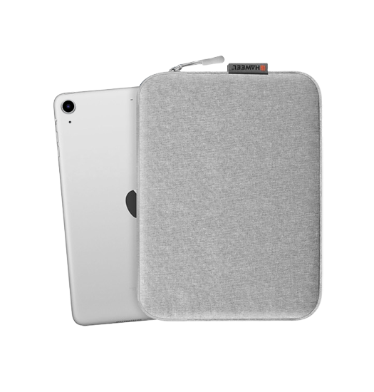 iPad Air 4/5 | iPad Air 4/5 (2020/2022) - Neopren Stødsikkert Sleeve - Grå - DELUXECOVERS.DK