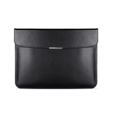 Macbook Sleeve | MacBook Pro, Air, Neo 13" - L'Empiri™ Verona Læder Sleeve - Sort - DELUXECOVERS.DK