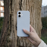 iPhone 16 | iPhone 16 - DeLX™ Pastel Silikone Cover - Sky blue - DELUXECOVERS.DK