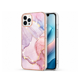 iPhone 15 Pro | iPhone 15 Pro - Deluxe™ Marble Silikone Cover - Rosa - DELUXECOVERS.DK