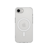 iPhone 17e / 16e | iPhone 17e / 16e - DeLX™ MagSafe Silikone Cover - Gennemsigtig - DELUXECOVERS.DK