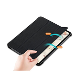 iPad Air 6 13" 2024 | iPad Air 13" (2024/2025/2026) - NX Design™ Smart Trifold PU Læder Cover - Sort - DELUXECOVERS.DK