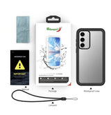Samsung Galaxy S24 Plus | Samsung Galaxy S24 Plus - Redpepper™ IP68 Vandtæt Håndværker Cover - Sort - DELUXECOVERS.DK