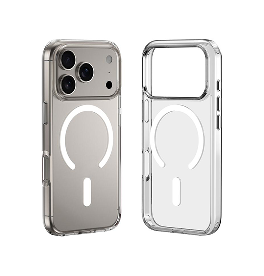 iPhone 17 Pro | iPhone 17 Pro - ZGA Magsafe Cover - Gennemsigtig - DELUXECOVERS.DK