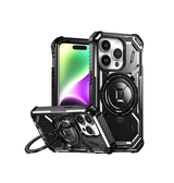 iPhone 15 Pro | iPhone 15 Pro - NX Pro™ Armor Cover V2 m. MagSafe - Sort - DELUXECOVERS.DK