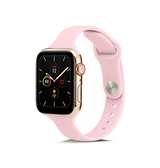 Apple Watch 42-49mm | Apple Watch (42/44/SE/45/46/49mm) - ICON™ Tynd Classic Silikone Rem - Lyserød - DELUXECOVERS.DK