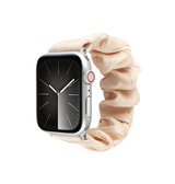 Apple Watch 42-49mm | Apple Watch (42/44/SE/45/46/49mm) - Scrunchie Dame Rem - Fersken - DELUXECOVERS.DK