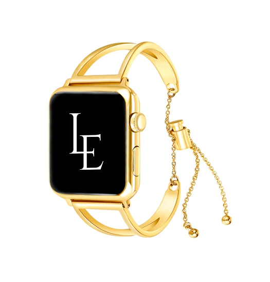 Apple Watch 38-42mm | Apple Watch (38/40/SE/41/42mm) - L'Empiri™ Dame Stål Rem - Guld - DELUXECOVERS.DK