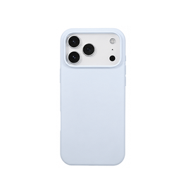 iPhone 17 Pro | iPhone 17 Pro - DeLX™ Pastel Silikone Cover - Cloudy Blue - DELUXECOVERS.DK