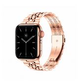 Apple Watch 42-49mm | Apple Watch (42/44/SE/45/46/49mm) - Butterfly Stål Urlænke - Rose - DELUXECOVERS.DK