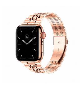 Apple Watch 42-49mm | Apple Watch (42/44/SE/45/46/49mm) - Butterfly Stål Urlænke - Rose - DELUXECOVERS.DK