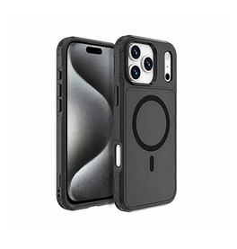 iPhone 17 Pro Max | iPhone 17 Pro Max - Redpepper™ Håndværker Cover M. Magsafe - Sort - DELUXECOVERS.DK