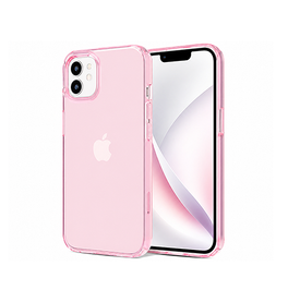 iPhone 12 | iPhone 12 - Ballet™ Crystal Silikone Bagside Cover - Pink - DELUXECOVERS.DK