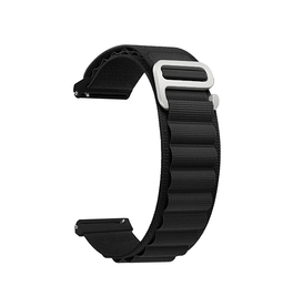 Samsung Galaxy Watch 7 | Samsung Galaxy Watch 7 (40/44mm) - L'Empiri™ Trail-X Nylon Loop - Sort - DELUXECOVERS.DK