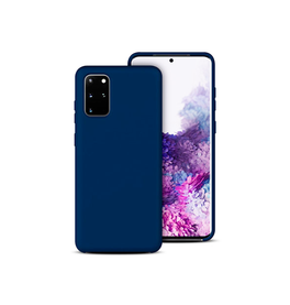 Samsung Galaxy S20 | Samsung Galaxy S20 - Deluxe™ Soft Touch Silikone Cover - Navy - DELUXECOVERS.DK