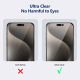 iPhone Beskyttelsesglas | iPhone 14 Pro - ENKAY™ Privacy Beskyttelsesglas m. Nem Installation - DELUXECOVERS.DK